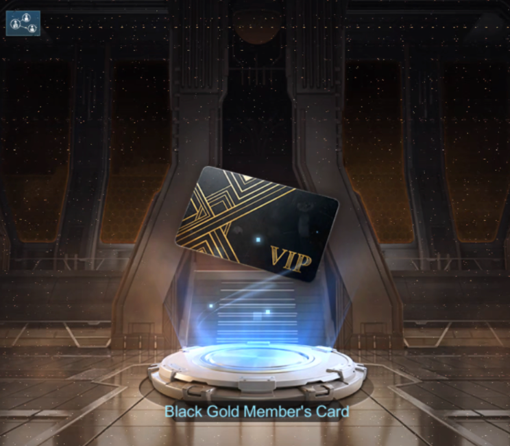 Black Gold Member's Card