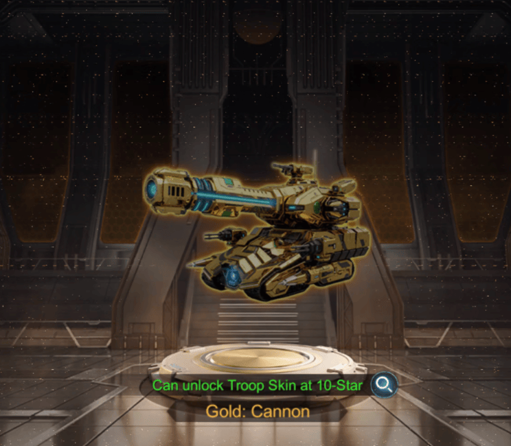 Gold: Cannon