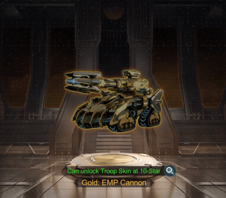 Gold: EMP Cannon