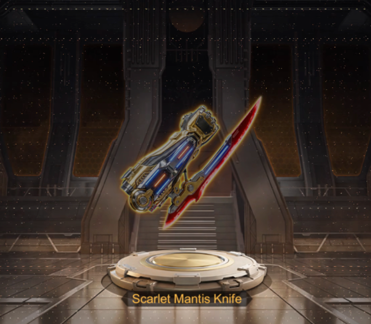 Scarlet Mantis Knife