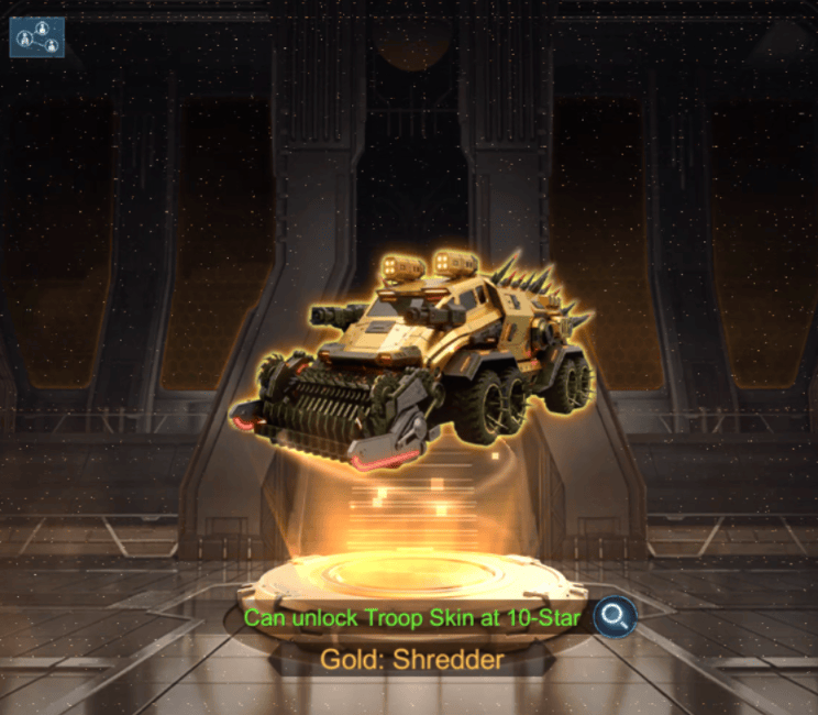 Gold: Shredder